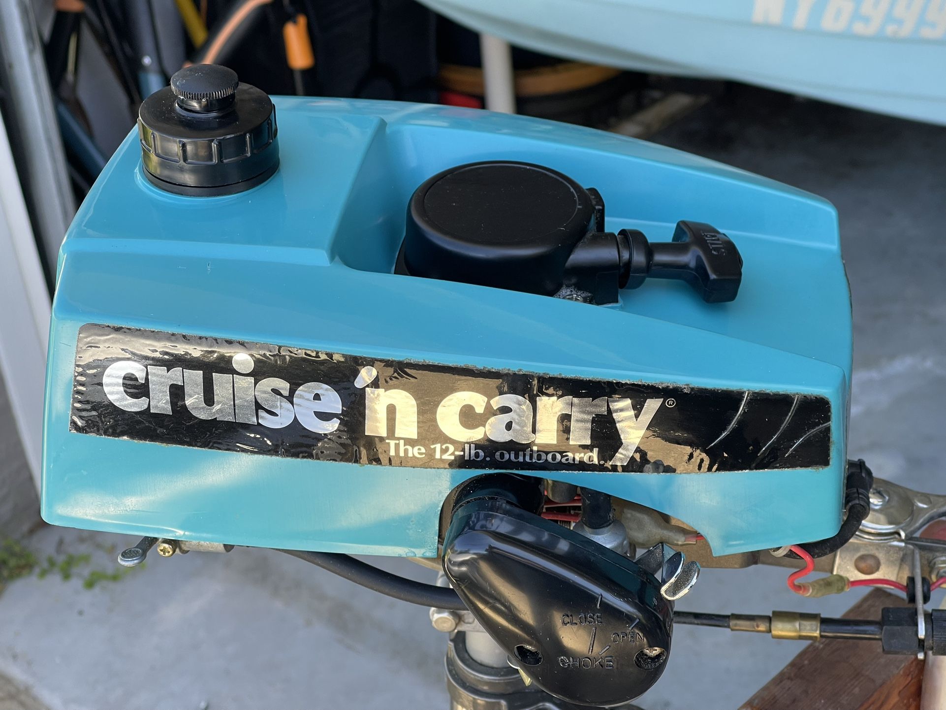 Cruise 'n Carry outboard motor for sale. Model # 6600
