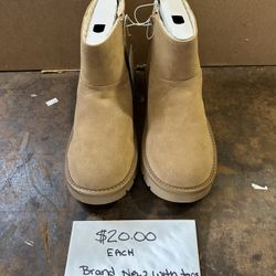 May Boots Memory Foam Size 11, Brand New With Tags