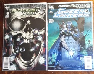 Blackest Night Key Comics 