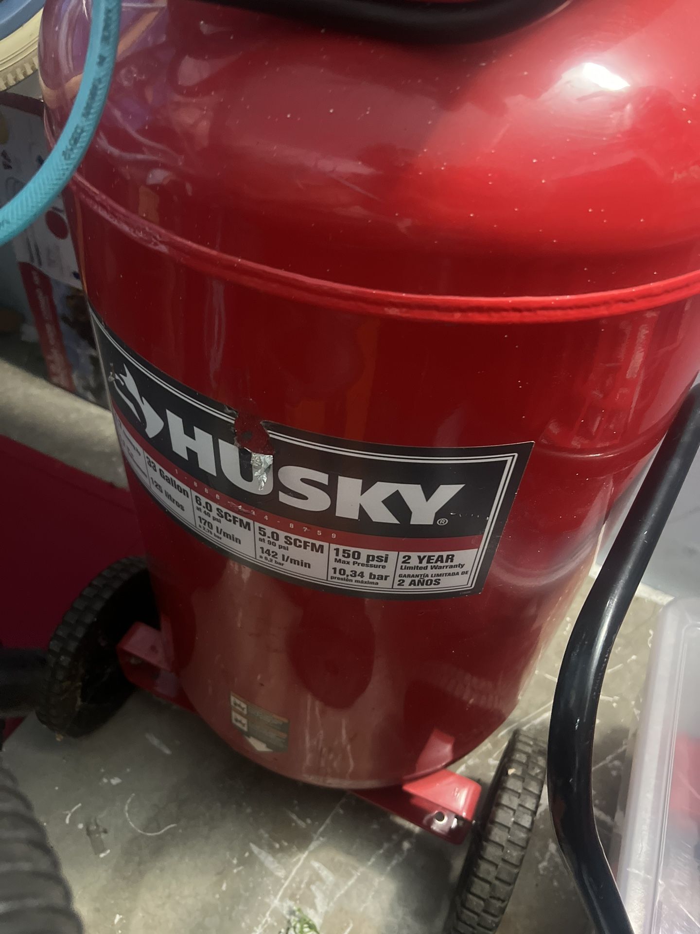 Huskey Air Compressor 
