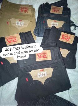 501’s $40 EACH