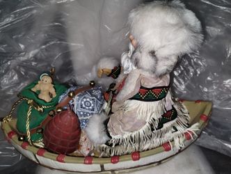 Vintage Santa Decor 