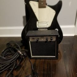 Guitar with Amplifier