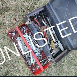 Tool Box With Tools 