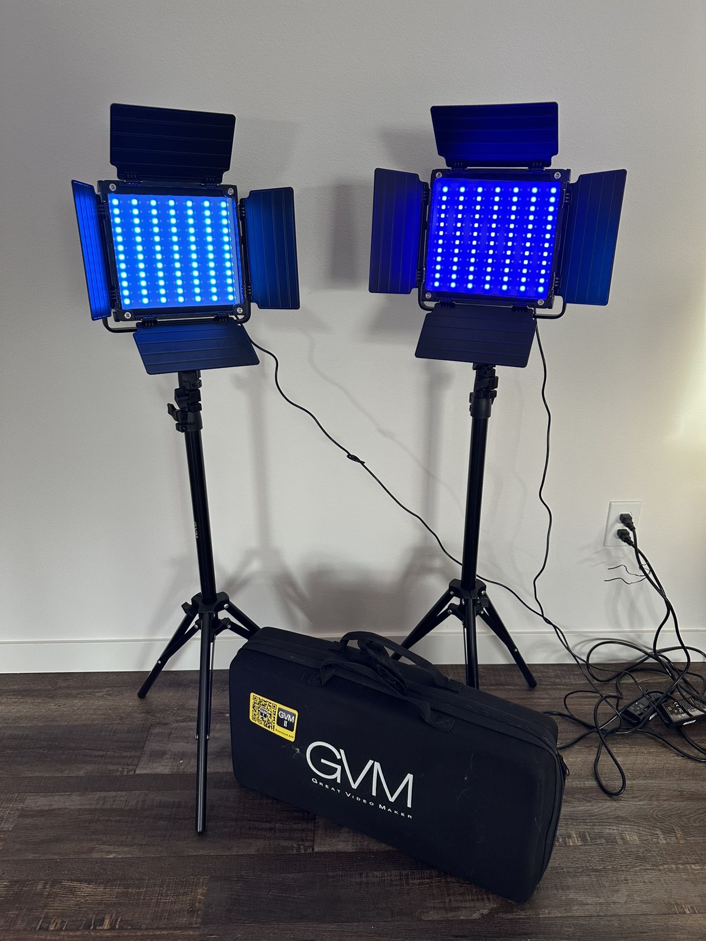 GVM RGB LED Panel Video Lights