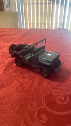 1941 Willys Army Jeep Scale 82ab 307e Usa (contact info removed)2 S