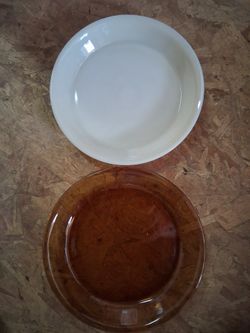 Fire King Pie Plates 