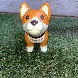 Ceramic Corgi Piggy Bank 