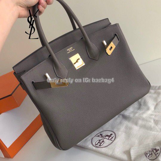 Hermes Birkin NWT Army Green Leather Satchel for Sale in North Miami Beach,  FL - OfferUp