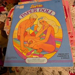 Vintage Barbie Paper Dolls