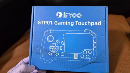 IFYOO GTP01 2.4G Wireless Gaming Touchpad with Gyro, Keyboard and Mouse with Trackpad Function Game Controller Gamepad Shape for Xbox Series X|S, Xbox