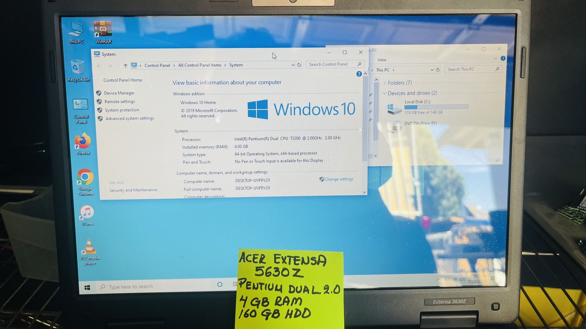 Laptop For Sale