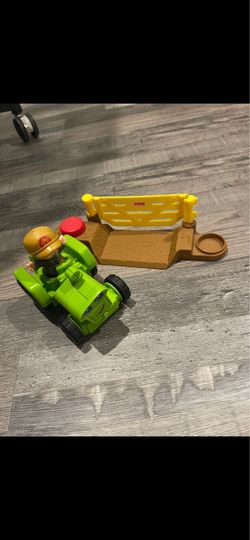 Little People Happy Harvester Tractor