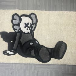 Kaws Rug 38”Long 26”wide (inches)
