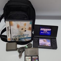 Black Nintendo Ds Lite 