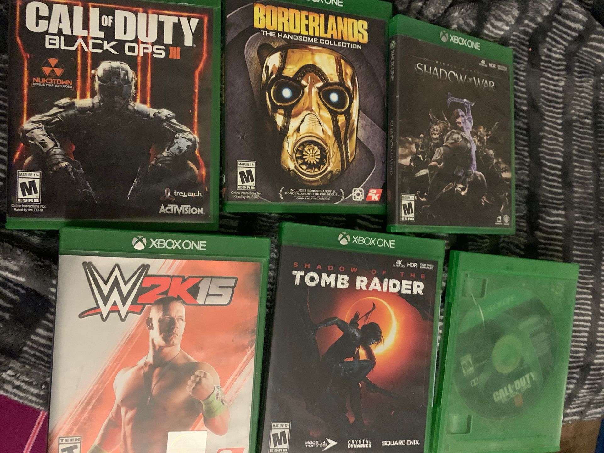 lot of xbox one games