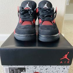 Jordan 4 Thunder Reds 