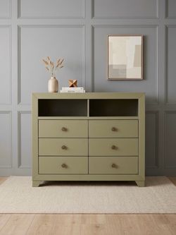 ✨ Modern Olive Green Dresser ✨