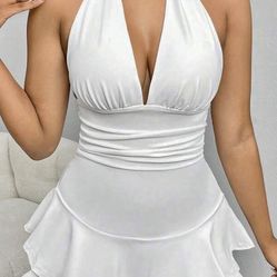 White Romper