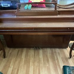 Vintage Kimball Console Piano 