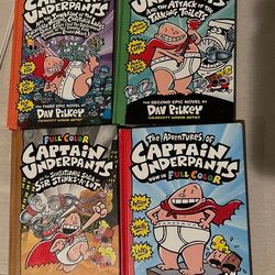 Captain underpants books