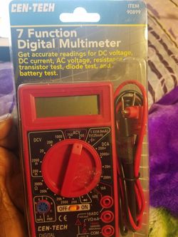 7 FUNCTION DIGITAL MULTIMETER