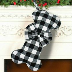 Pet Christmas Stockings $5 - New / Bone