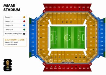 FIFA WORLD CUP MIAMI TICKETS