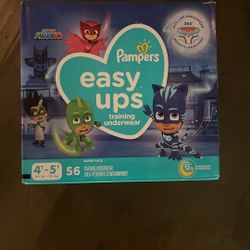 Pampers Diapers 56 Ct Size 4-5T