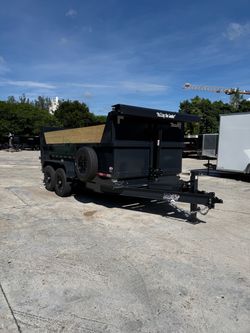 Dump trailer 7x14 | 14k GVWR
