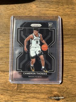 Cam Thomas 2021-22 Panini Prizm Rookie Sports Card