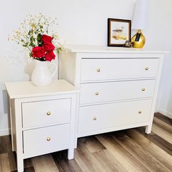 Dresser + Nightstand 😍 Better Than New IKEA HEMNES 