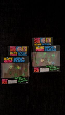 Needoh Nice Cube WOW Flake