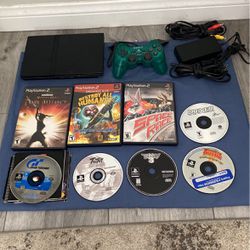 Ps2 With Games 