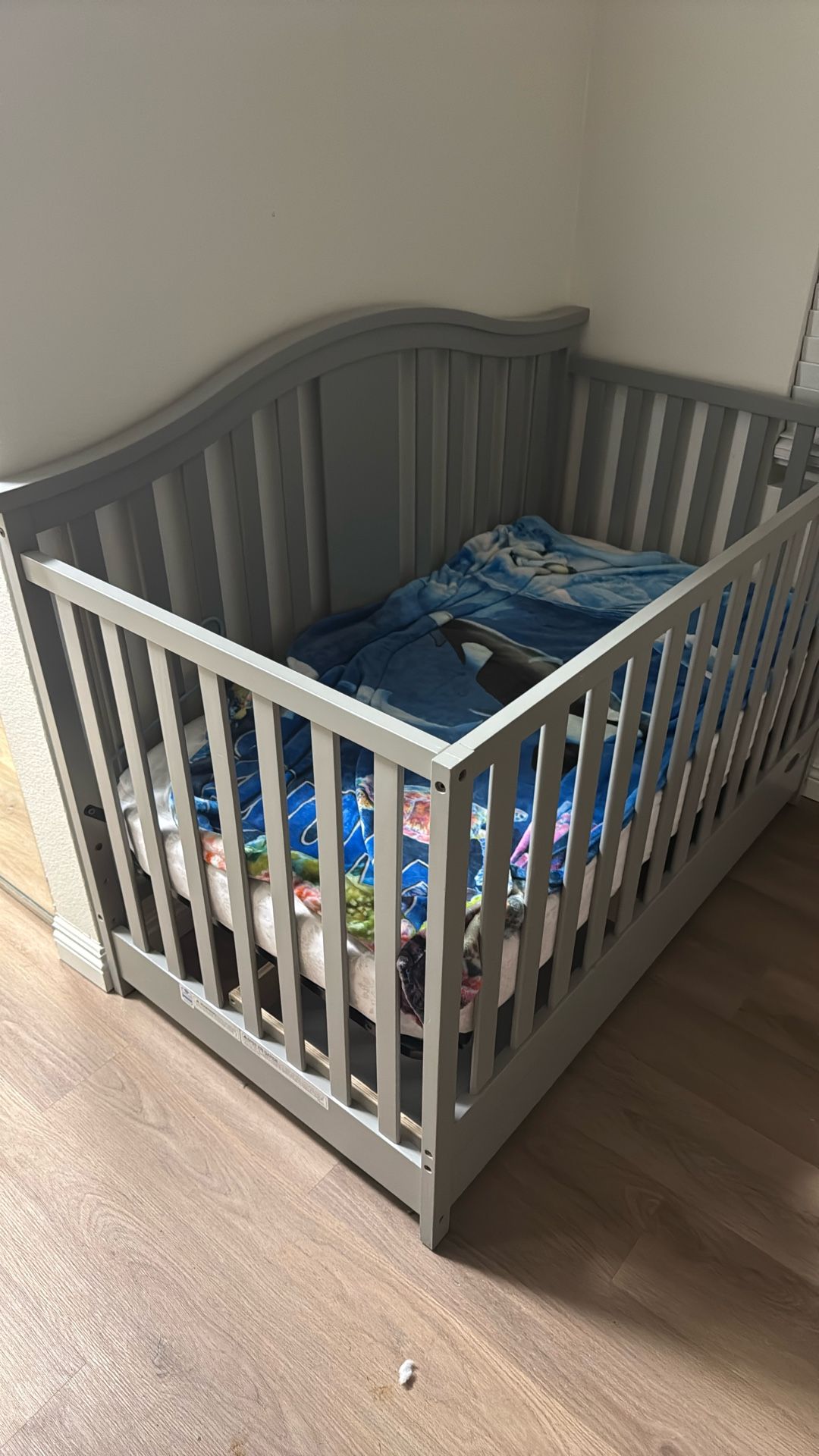 Gray Crib