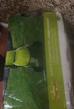14 inch electric mower