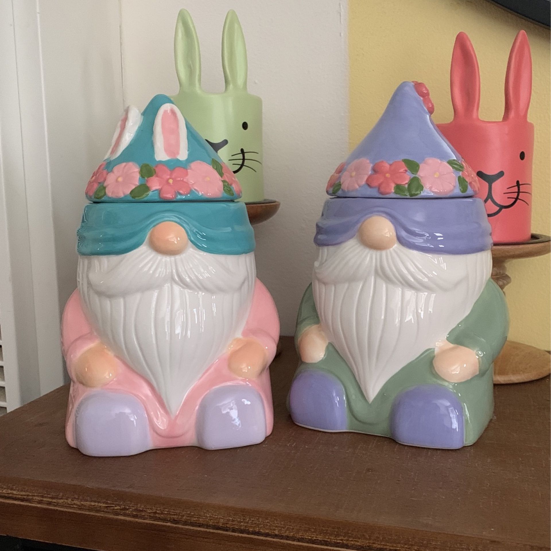 Gnome Spring Candles