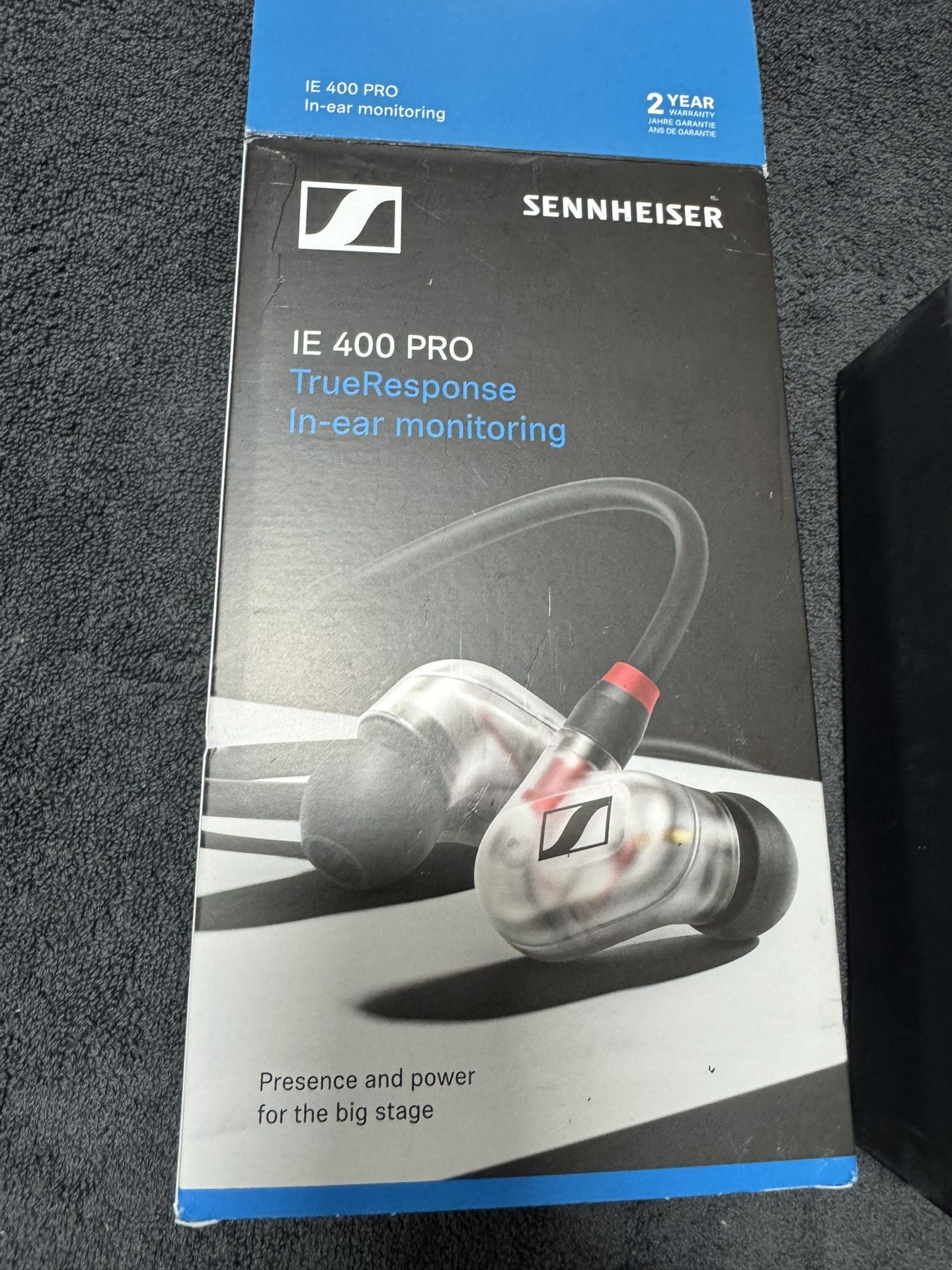 Sennheiser IE 400PRO Dynamic In-Ear Monitoring Headphones with Studio Sound
