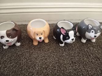 Set of 4 dog Pot Holders