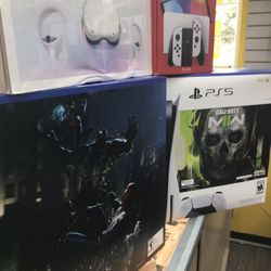 Xbox X Ps5 Disc Nintendo Switch Oculus Meta Quest2 New Sealed No Credit Needed Pay Down Only