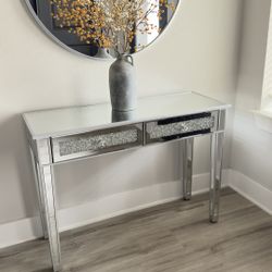 Mirror Entry Way Table 