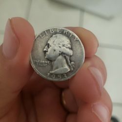 1953 D Quarter 90% Silver