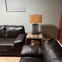 Leather With Mable Furniture For Sales 