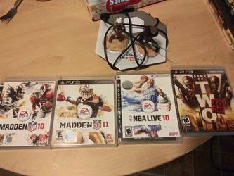 PS3 games and Disney Game Pad
