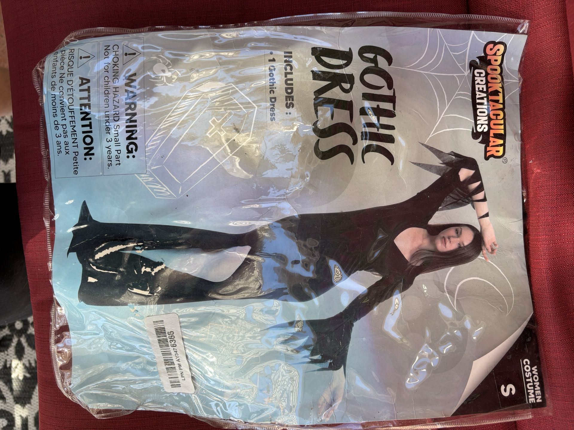 Gothic Dress Halloween Costume Size Small