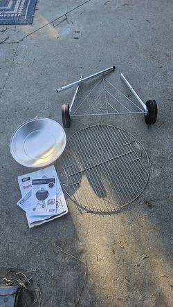 New Weber Original Kettle Legs, 22 Inch Grate, Ash Catcher Bundle (Does NOT include the grill)