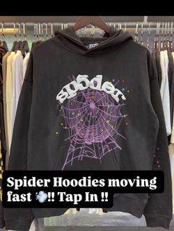 Spider Hoodie, Medium.
