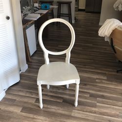 White Wood Chair