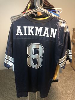 (Troy Aikman) Dallas Cowboys Vintage Logo Athletic Jersey XL