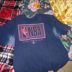 NBA Blue T Shirt 